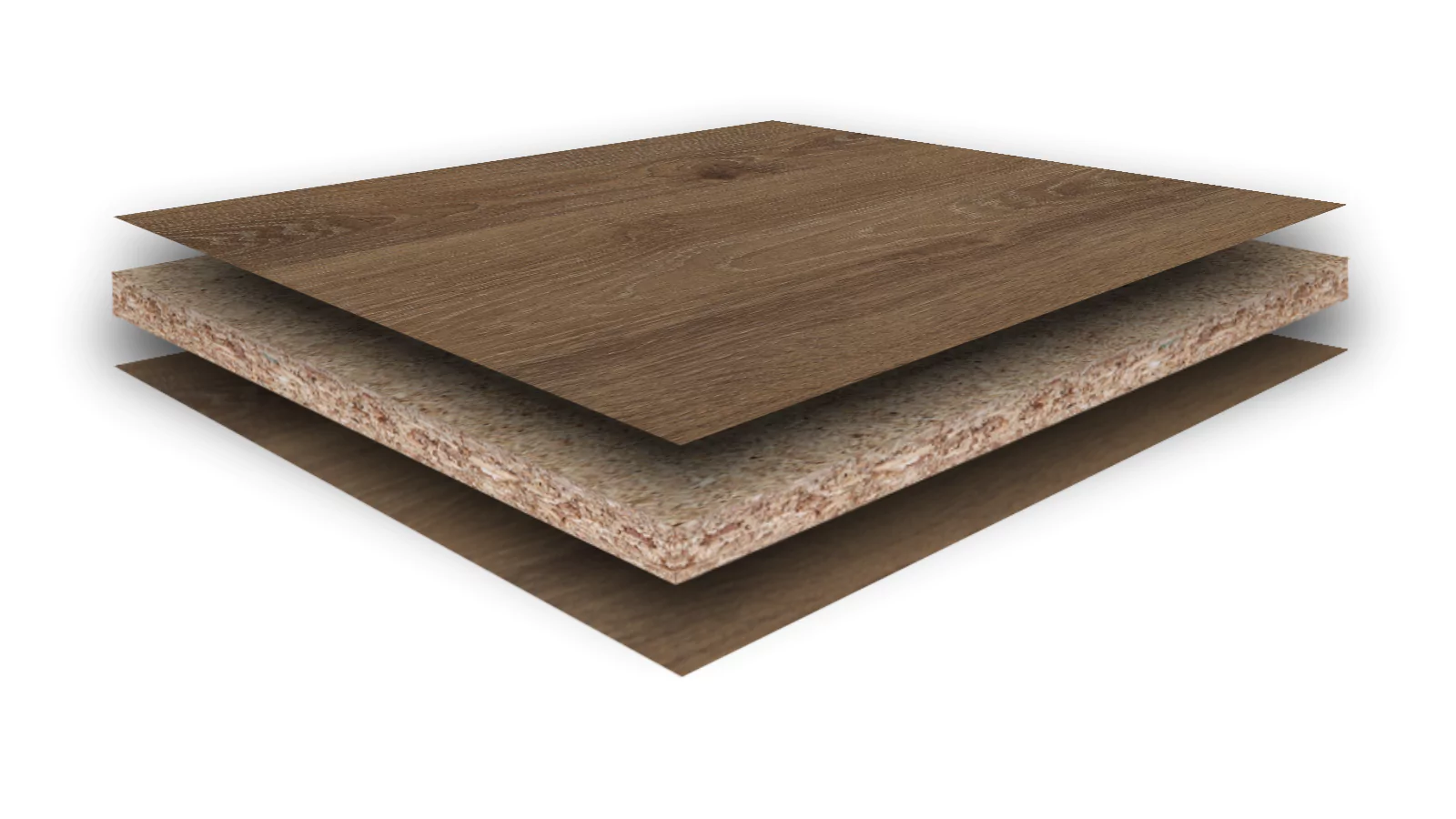 Chipboard wood graphic